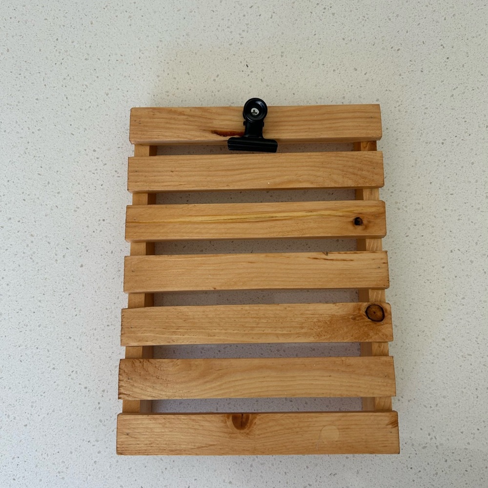 Wooden Clipboard Picture Frame 4*6